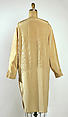 Afternoon dress, House of Vionnet (French, active 1912–14; 1918–39), silk, French