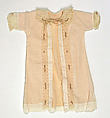 Robe, cotton, silk, American or European