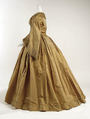 Morning dress, silk, American