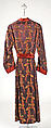 Dressing gown, silk, French