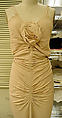 Evening dress, Edward Molyneux (French (born England), London 1891–1974 Monte Carlo), synthetic fiber, French