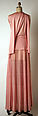 Dinner dress, Alix (French, 1934–1942), silk, French