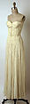 Evening dress, Madame Grès (Germaine Émilie Krebs) (French, Paris 1903–1993 Var region), silk, French