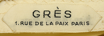 Evening dress, Madame Grès (Germaine Émilie Krebs) (French, Paris 1903–1993 Var region), silk, French