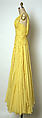 Evening dress, Jean Dessès (French (born Egypt), Alexandria 1904–1970 Athens), Silk, French