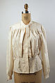 Blouse, silk, French