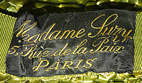 Hat, Madame Suzy (French), straw, French