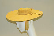 Hat, R. H. Macy & Co. (American), leather, American