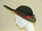 Hat, Paulette  French, silk, straw, French