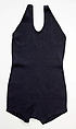 Bathing suit, wool, American