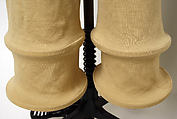 Ensemble, Pierre Cardin (French (born Italy), San Biagio di Callalta 1922–2020 Neuilly), wool, leather, plastic (vinyl), French