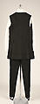 Ensemble, Pierre Cardin (French (born Italy), San Biagio di Callalta 1922–2020 Neuilly), wool, metal, leather, French
