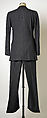 Ensemble, Pierre Cardin (French (born Italy), San Biagio di Callalta 1922–2020 Neuilly), wool, cotton, silk, leather, fur, French