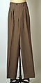 Ensemble, Pierre Cardin (French (born Italy), San Biagio di Callalta 1922–2020 Neuilly), wool, cotton, silk, leather, French