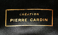 Ensemble, Pierre Cardin (French (born Italy), San Biagio di Callalta 1922–2020 Neuilly), wool, cotton, silk, leather, French