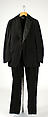 Tuxedo, Saks Fifth Avenue American, wool, silk, American
