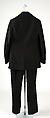 Tuxedo, Saks Fifth Avenue (American, founded 1924), wool, silk, American