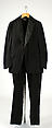 Tuxedo, Saks Fifth Avenue (American, founded 1924), wool, silk, American