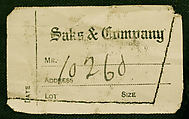 Tuxedo, Saks Fifth Avenue (American, founded 1924), wool, silk, American