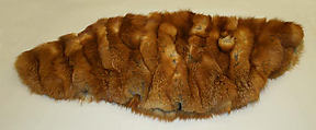 Evening wrap, fur, American