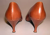 Shoes, House of Dior (French, founded 1946), leather, French