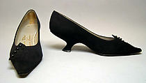 Shoes, House of Dior (French, founded 1946), leather, plastic, French