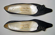 Shoes, House of Dior (French, founded 1946), leather, plastic, French