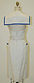 Dress, Traina-Norell (American, founded 1941), linen, silk, American