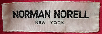 Evening ensemble, Norman Norell (American, Noblesville, Indiana 1900–1972 New York), silk, plastic, fur, American