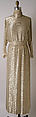Evening dress, Norman Norell (American, Noblesville, Indiana 1900–1972 New York), silk, glass, American