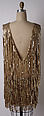 Evening dress, Norman Norell (American, Noblesville, Indiana 1900–1972 New York), silk, plastic, American