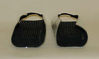 Slippers, Herbert Levine Inc. (American, founded 1949), leather, plastic, American