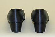 Evening shoes, Herbert Levine Inc. (American, founded 1949), silk, leather, American