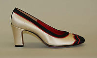 Evening shoes, Herbert Levine Inc. (American, founded 1949), silk, leather, American