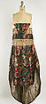 Evening dress, Callot Soeurs (French, active 1895–1937), silk, metallic thread, French