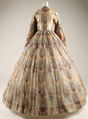 Afternoon dress, cotton, French