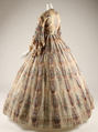 Afternoon dress, cotton, French