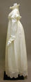 Morning dress, cotton, British