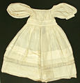 Dress, cotton, probably American