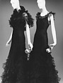 Evening ensemble, House of Chanel (French, founded 1910), cotton, French
