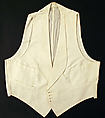 Waistcoat, cotton, American or European