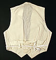 Waistcoat, cotton, American or European