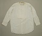 Shirt, Brooks Brothers (American, founded 1818), cotton, linen, American