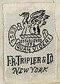 Shirt, F. R. Tripler &amp; Co. (American), cotton, linen, American