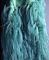 Evening dress, House of Givenchy (French, founded 1952), silk, feathers, French