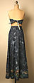 Ensemble, Serendipity 3 (American, opened 1954), cotton, plastic, glass, feather, American