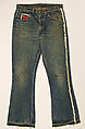 Jeans, cotton, mother of pearl, American