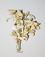Wedding ensemble, Milgrim (1927–1990), silk, cotton, glass, wax, American