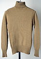 Turtleneck sweater, Anne Klein (American, Brooklyn, New York 1923–1974 New York), wool, angora, American