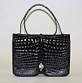 Purse, plastic, leather, American or European